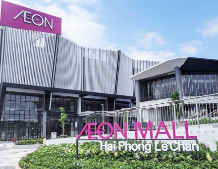 Dự án trung tâm thương mại AEON MALL Hải Phòng Lê Chân